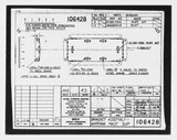 Manufacturer's drawing for Beechcraft AT-10 Wichita - Private. Drawing number 106428