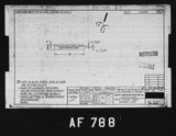 Manufacturer's drawing for North American Aviation B-25 Mitchell Bomber. Drawing number 98-71291