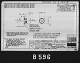 Manufacturer's drawing for North American Aviation P-51 Mustang. Drawing number 104-58417