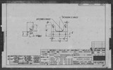 Manufacturer's drawing for North American Aviation B-25 Mitchell Bomber. Drawing number 98-534111