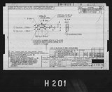 Manufacturer's drawing for North American Aviation B-25 Mitchell Bomber. Drawing number 98-58528