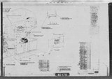 Manufacturer's drawing for North American Aviation B-25 Mitchell Bomber. Drawing number 108-535004