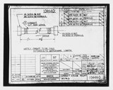 Manufacturer's drawing for Beechcraft AT-10 Wichita - Private. Drawing number 104440