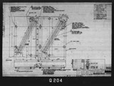 Manufacturer's drawing for North American Aviation B-25 Mitchell Bomber. Drawing number 62b-310218