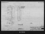 Manufacturer's drawing for North American Aviation B-25 Mitchell Bomber. Drawing number 108-123181