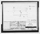 Manufacturer's drawing for Boeing Aircraft Corporation B-17 Flying Fortress. Drawing number 21-7127