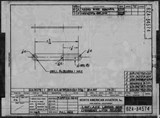 Manufacturer's drawing for North American Aviation B-25 Mitchell Bomber. Drawing number 62A-34574