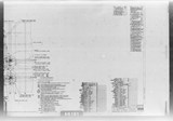 Manufacturer's drawing for North American Aviation B-25 Mitchell Bomber. Drawing number 98-61101