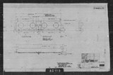 Manufacturer's drawing for North American Aviation B-25 Mitchell Bomber. Drawing number 98-531591