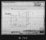 Manufacturer's drawing for North American Aviation B-25 Mitchell Bomber. Drawing number 98-616121