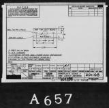 Manufacturer's drawing for Lockheed Corporation P-38 Lightning. Drawing number 201108