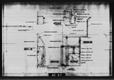 Manufacturer's drawing for North American Aviation B-25 Mitchell Bomber. Drawing number 98-58054