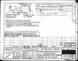 Manufacturer's drawing for North American Aviation P-51 Mustang. Drawing number 102-51811