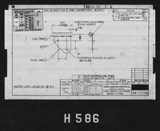 Manufacturer's drawing for North American Aviation B-25 Mitchell Bomber. Drawing number 98-72139