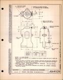 Manufacturer's drawing for Generic Parts - Aviation Standards. Drawing number an4109