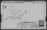 Manufacturer's drawing for North American Aviation B-25 Mitchell Bomber. Drawing number 98-61139