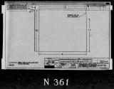 Manufacturer's drawing for Lockheed Corporation P-38 Lightning. Drawing number 193502