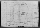 Manufacturer's drawing for North American Aviation B-25 Mitchell Bomber. Drawing number 98-62408