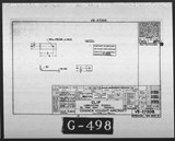 Manufacturer's drawing for Chance Vought F4U Corsair. Drawing number 37308