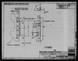 Manufacturer's drawing for North American Aviation B-25 Mitchell Bomber. Drawing number 98-62407