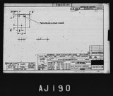 Manufacturer's drawing for North American Aviation B-25 Mitchell Bomber. Drawing number 108-532124