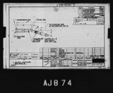 Manufacturer's drawing for North American Aviation B-25 Mitchell Bomber. Drawing number 98-42283