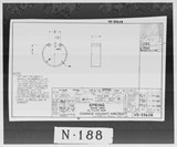 Manufacturer's drawing for Chance Vought F4U Corsair. Drawing number 33638