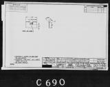 Manufacturer's drawing for Lockheed Corporation P-38 Lightning. Drawing number 201588