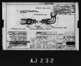 Manufacturer's drawing for North American Aviation B-25 Mitchell Bomber. Drawing number 108-543185