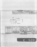 Manufacturer's drawing for Bell Aircraft Corporation P-39 Airacobra. Drawing number 33-855-012