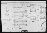 Manufacturer's drawing for North American Aviation B-25 Mitchell Bomber. Drawing number 98-62460