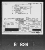 Manufacturer's drawing for Boeing Aircraft Corporation B-17 Flying Fortress. Drawing number 1-22699