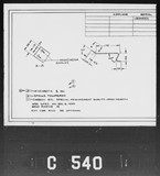 Manufacturer's drawing for Boeing Aircraft Corporation B-17 Flying Fortress. Drawing number 1-29354