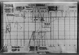 Manufacturer's drawing for North American Aviation B-25 Mitchell Bomber. Drawing number 98-71051