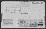 Manufacturer's drawing for North American Aviation B-25 Mitchell Bomber. Drawing number 98-53847