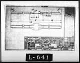 Manufacturer's drawing for Chance Vought F4U Corsair. Drawing number 41001