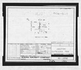 Manufacturer's drawing for Boeing Aircraft Corporation B-17 Flying Fortress. Drawing number 41-1886