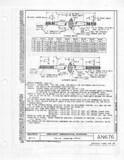 Manufacturer's drawing for Generic Parts - Aviation General Manuals. Drawing number AN676