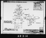 Manufacturer's drawing for North American Aviation B-25 Mitchell Bomber. Drawing number 98-61308