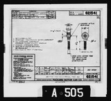 Manufacturer's drawing for Packard Packard Merlin V-1650. Drawing number 621541
