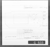 Manufacturer's drawing for Bell Aircraft P-39 Airacobra. Drawing number 33-139-073