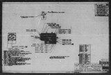 Manufacturer's drawing for North American Aviation B-25 Mitchell Bomber. Drawing number 98-58011
