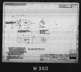 Manufacturer's drawing for North American Aviation B-25 Mitchell Bomber. Drawing number 98-33537