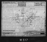 Manufacturer's drawing for North American Aviation B-25 Mitchell Bomber. Drawing number 98-53356