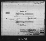 Manufacturer's drawing for North American Aviation B-25 Mitchell Bomber. Drawing number 98-537403