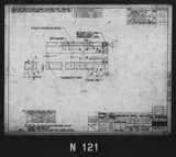 Manufacturer's drawing for North American Aviation B-25 Mitchell Bomber. Drawing number 98-73551
