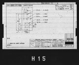 Manufacturer's drawing for North American Aviation B-25 Mitchell Bomber. Drawing number 98-54103