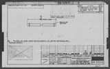 Manufacturer's drawing for North American Aviation B-25 Mitchell Bomber. Drawing number 98-53915