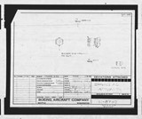 Manufacturer's drawing for Boeing Aircraft Corporation B-17 Flying Fortress. Drawing number 41-8792