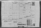 Manufacturer's drawing for North American Aviation B-25 Mitchell Bomber. Drawing number 62B-58012